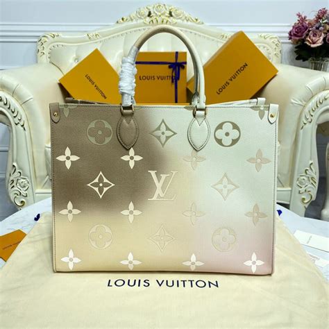 Louis Vuitton Onthego MM Sunset Kaki 